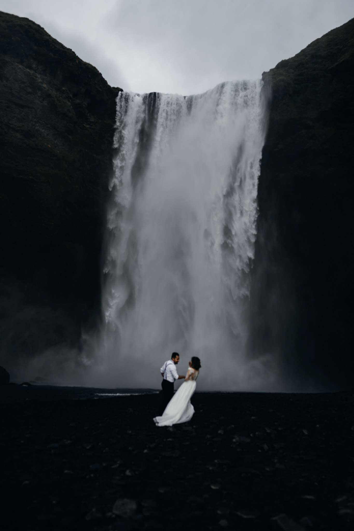 a destination elopement · by us